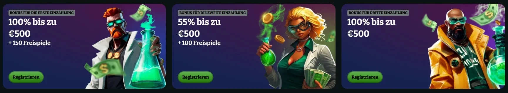 Boni und Promotionen